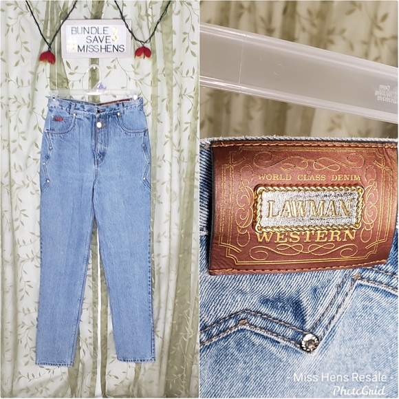 LAWMAN Denim - FLASH SALE*** VINTAGE LAWMAN WESTERN DENIM JEANS